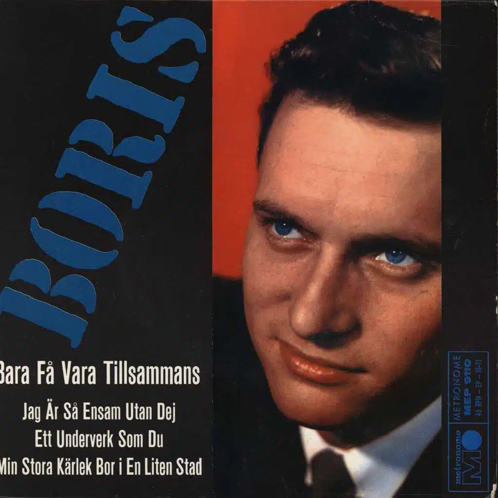 Jag är så ensam utan dej