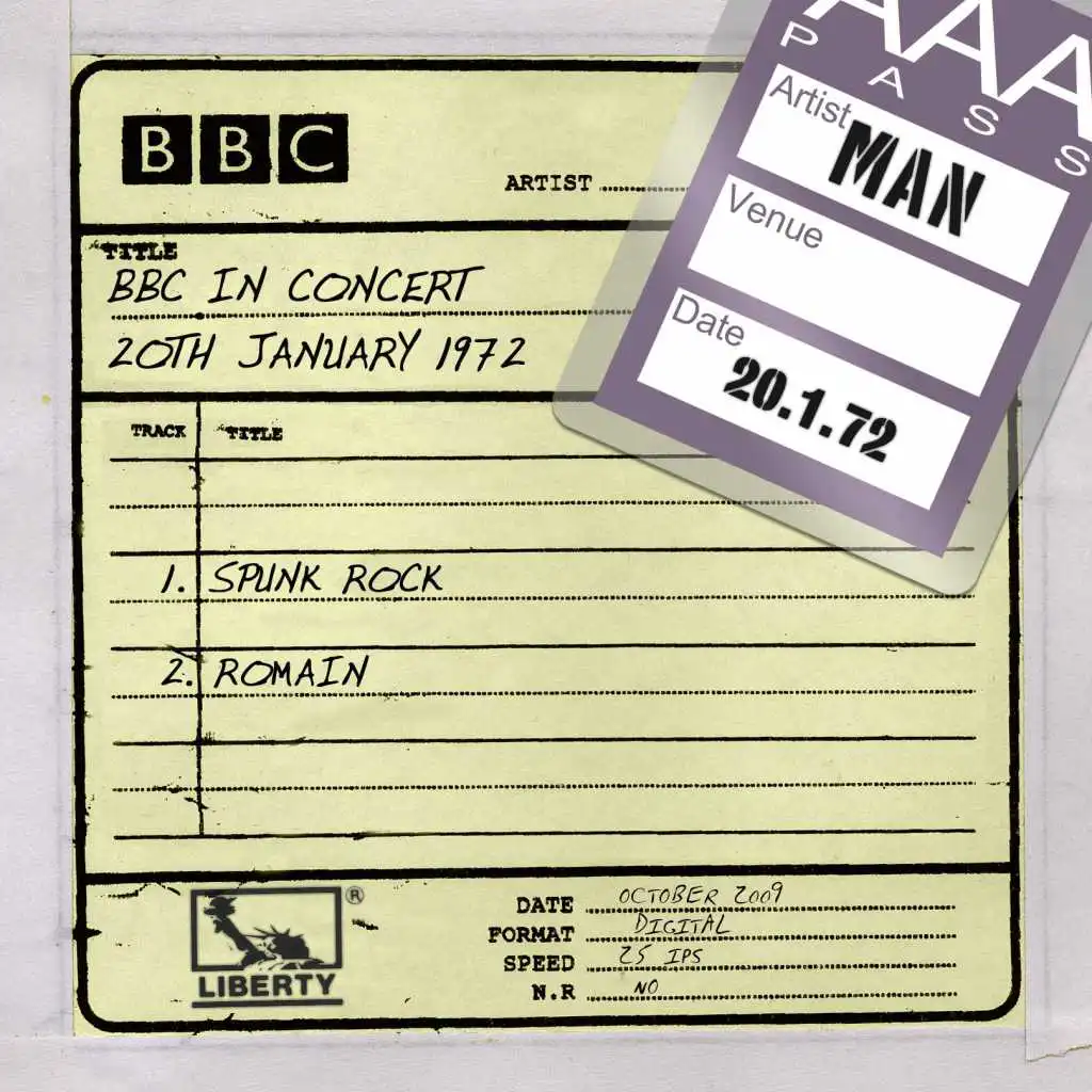 Spunk Rock (BBC In Concert)