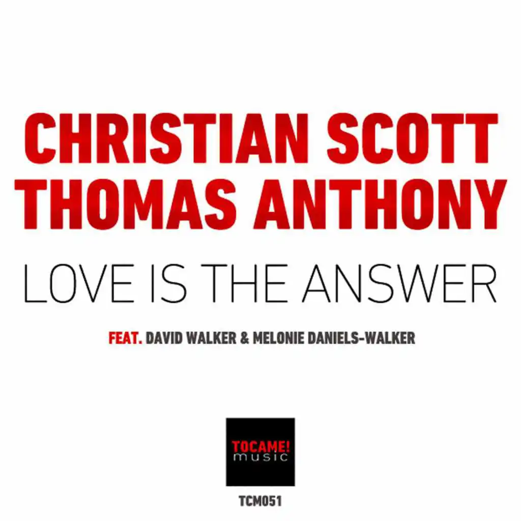 Love is the Answer (Instrumental) [feat. Melonie D. Walker]