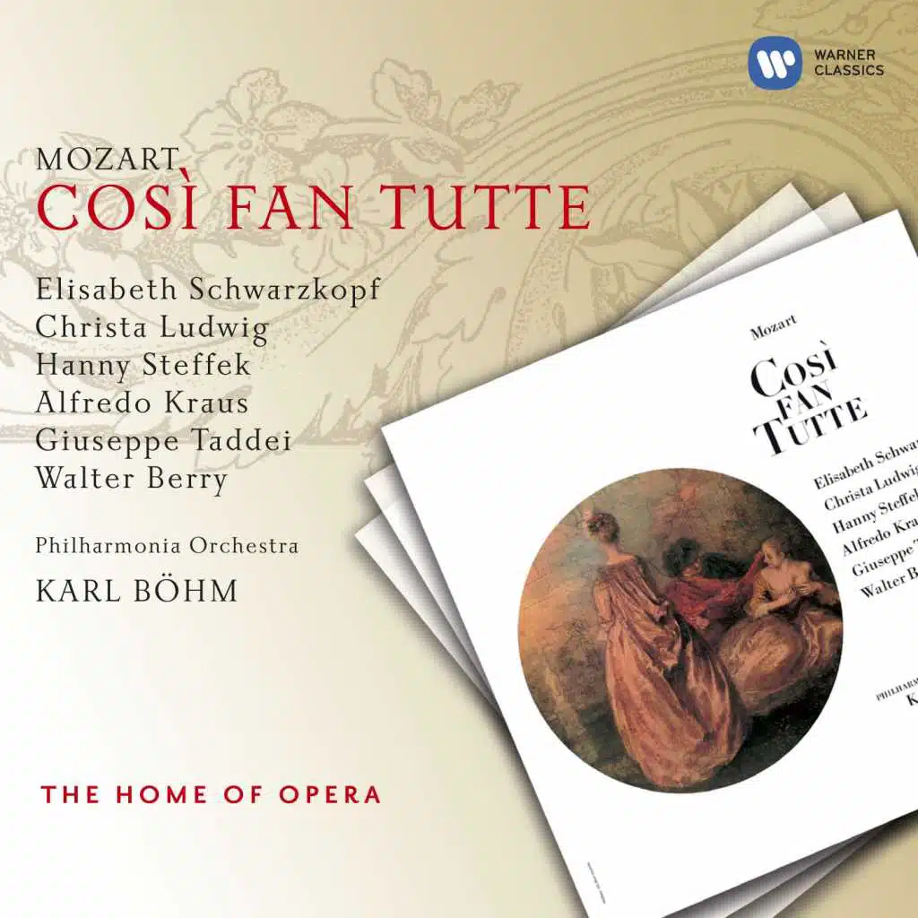 Così fan tutte, K. 588, Act 1: Terzetto. "E voi ridete?" (Don Alfonso, Ferrando, Guglielmo) [feat. Alfredo Kraus, Giuseppe Taddei, Heinrich Schmidt & Walter Berry]