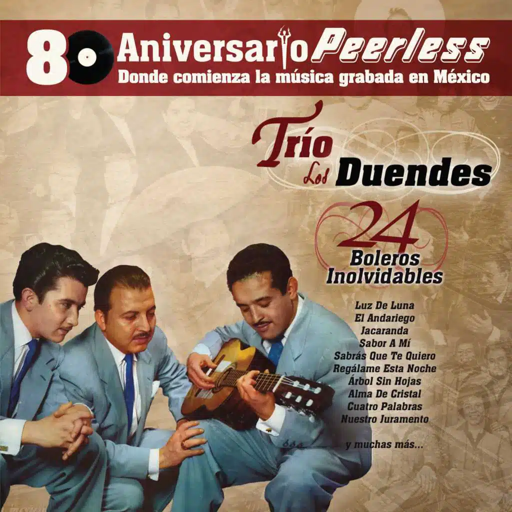 Peerless 80 Aniversario - 24 Boleros Inolvidables