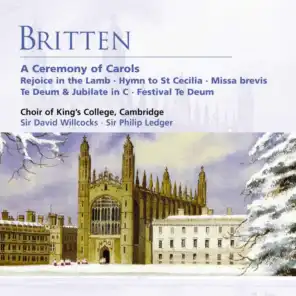 Choir of King's College, Cambridge, Osian Ellis, Sir David Willcocks, Julian Godlee & James Clark