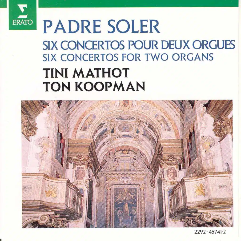 Soler: 6 Concertos for Two Organs