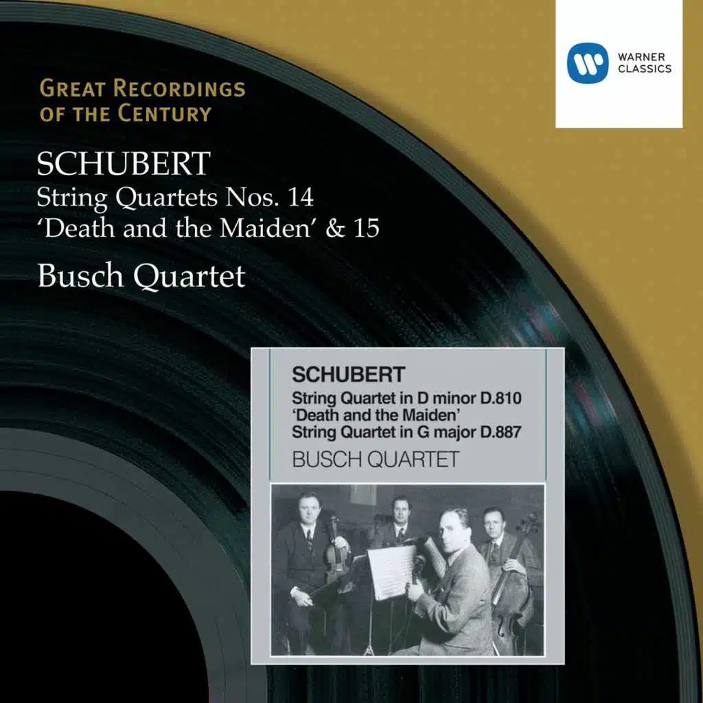 String Quartet No. 15 in G Major, Op. Posth. 161, D. 887: III. Scherzo. Allegro vivace - Trio. Allegretto