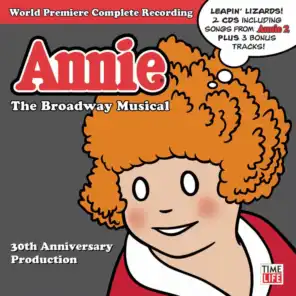 Harve Presnell as Oliver Warbucks, Shelly Burch as Grace, Amanda Balon as Annie, Kathie Lee Gifford as Miss Hannigan, Gary Beach as Lionel, & the Boardwalkers
