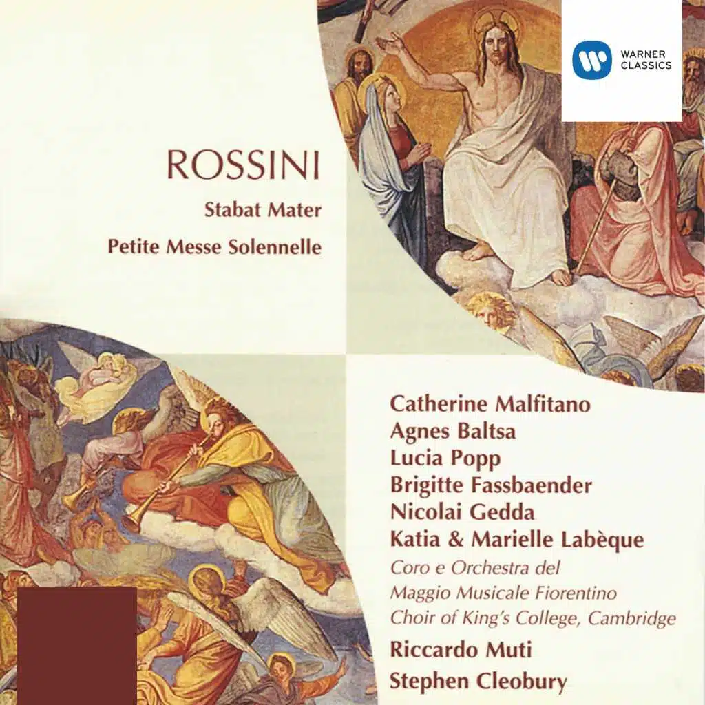 Rossini: Stabat Mater & Petite messe solennelle (feat. Agnes Baltsa, Brigitte Fassbaender, Catherine Malfitano, Choir of King's College, Cambridge, Katia Labèque, Lucia Popp, Marielle Labèque & Nicolai Gedda)