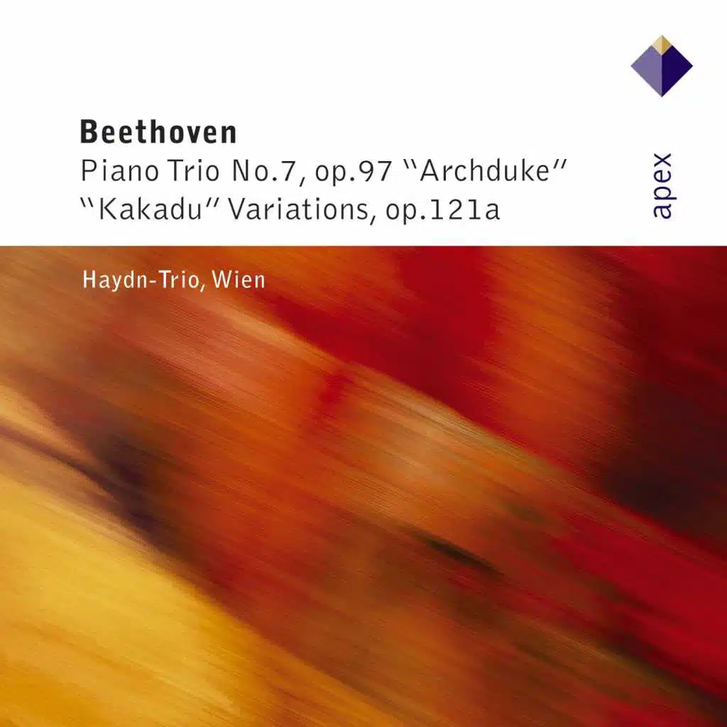 Beethoven: Piano Trio No. 7, Op. 97 "Archduke" & "Kakadu" Variations, Op. 121a