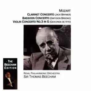 Mozart: Clarinet, Bassoon & Violin Concertos