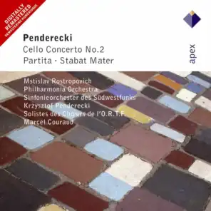 Penderecki : Cello Concerto No.2, Partita & Stabat Mater  -  APEX