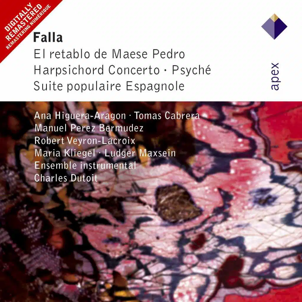 Falla : El Retablo de Maese Pedro & Orchestral Works  -  Apex