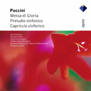 Puccini : Messa di Gloria, Preludio sinfonico & Capriccio sinfonico  -  Apex