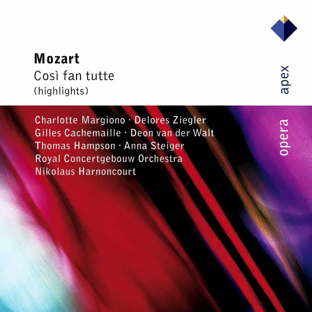 Così fan tutte, K. 588, Act 2: Quartetto. "La mano a me date" (Despina, Ferrando, Don Alfonso, Guglielmo) [feat. Anna Steiger, Deon van der Walt, Gilles Cachemaille & Thomas Hampson]
