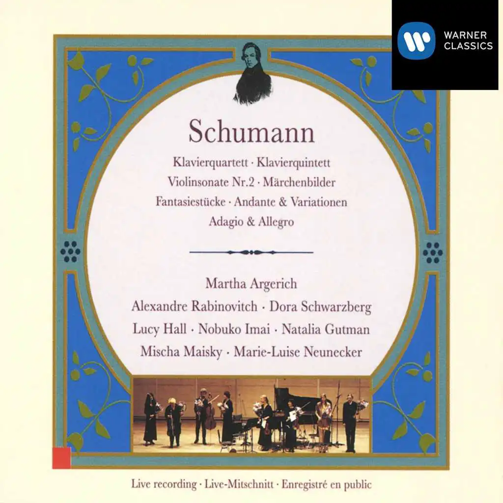 Piano Quintet in E-Flat Major, Op. 44: II. In modo d'una marcia. Un poco largamente (feat. Dora Schwarzberg, Lucy Hall, Mischa Maisky & Nobuko Imai)