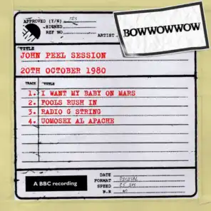 John Peel Session [20th October 1980]