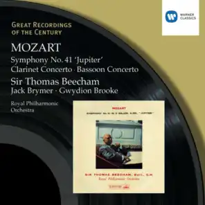 Mozart: Symphony No. 41, K. 551 "Jupiter", Clarinet Concerto, K. 622 & Bassoon Concerto, K. 191 (feat. Gwydion Brooke & Jack Brymer)