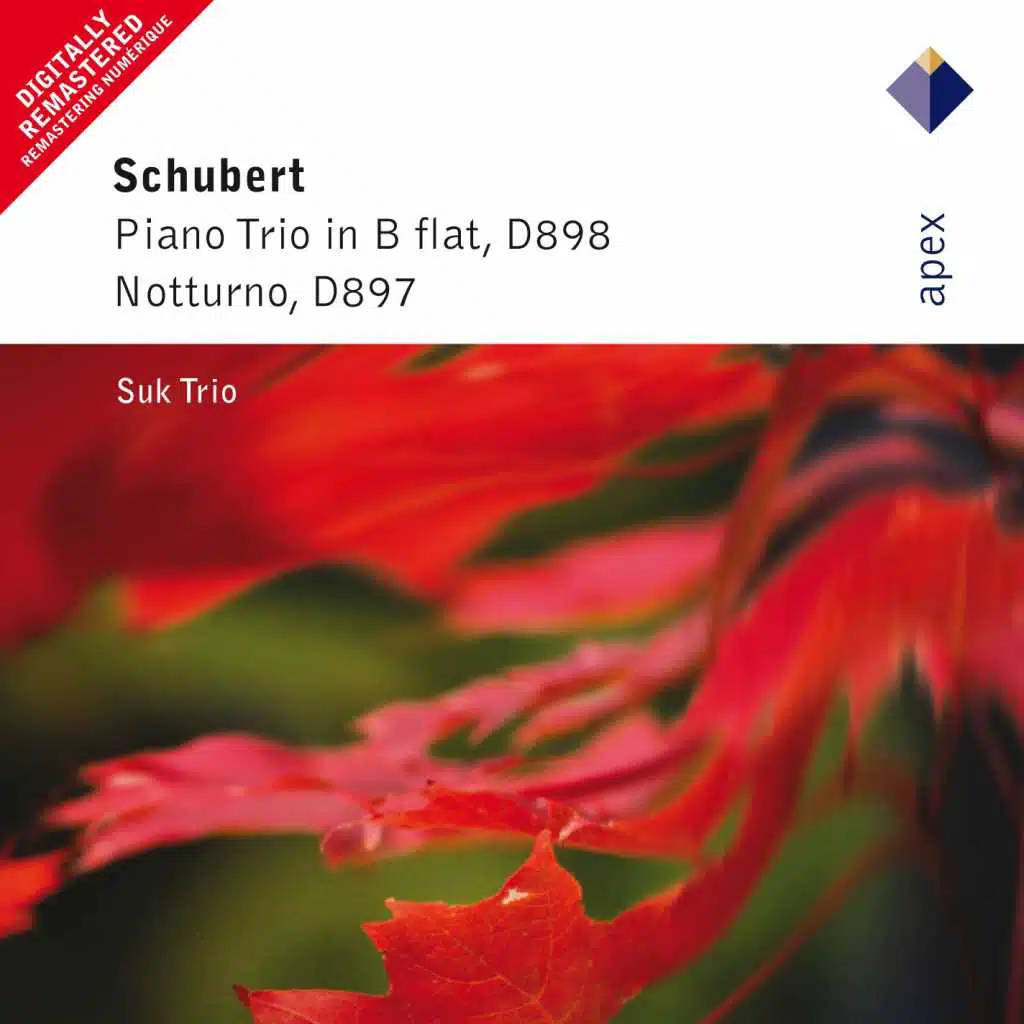 Schubert : Piano Trio No.1 & Piano Trio, 'Notturno'  -  Apex