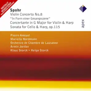 Spohr : Concertante for Violin & Harp in G major WoO13 : II Adagio
