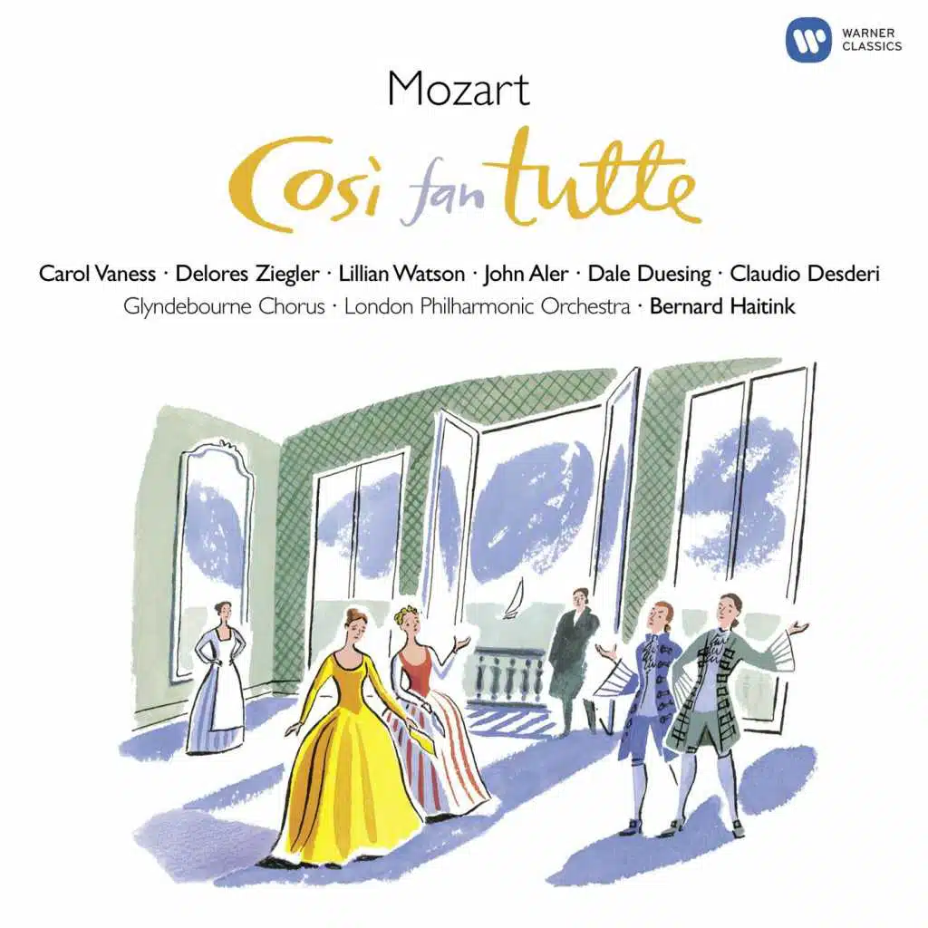 Così fan tutte, K. 588, Act 1 Scene 2: Recitativo, "Mi par, che stamattina volentieri" (Fiordiligi, Dorabella, Don Alfonso)