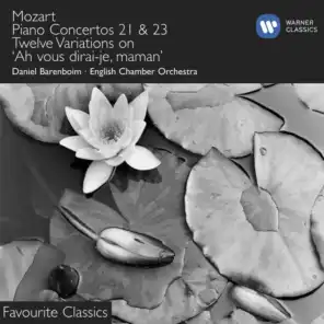 Mozart: Piano Concertos Nos. 21 & 23, 12 Variations on "A vous dirais-je, maman"