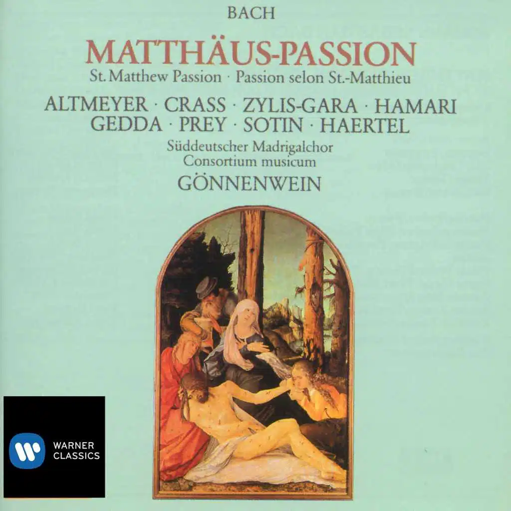 Matthäus-Passion, BWV 244, Pt. 1: No. 4e, Rezitativ. "Da das Jesus merkete" (feat. Franz Crass & Theo Altmeyer)