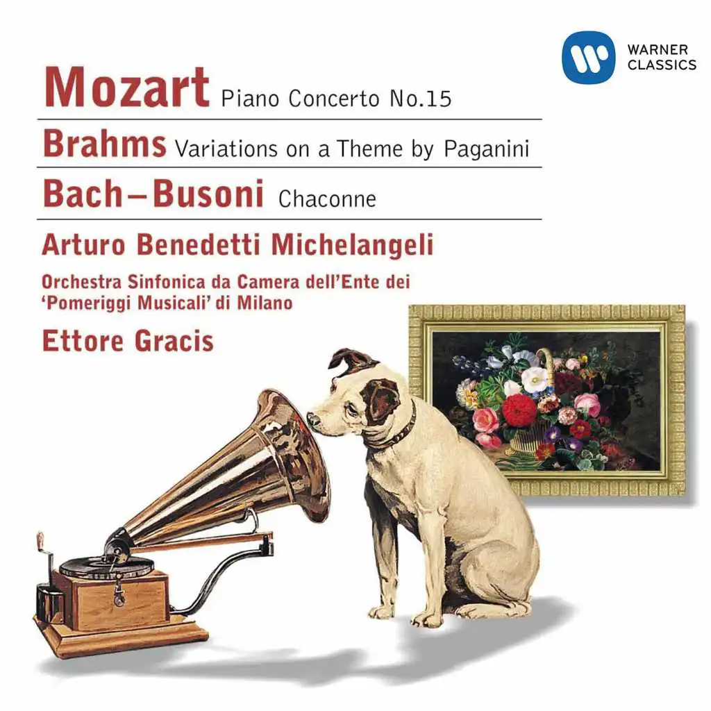 Mozart: Piano Concerto No. 15 - Brahms: Variations on a Theme of Paganini & Bach, Busoni: Chaconne