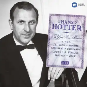 Hans Hotter/Philharmonia Orchestra/Anthony Bernard/Geraint Jones/Sidney Sutcliffe