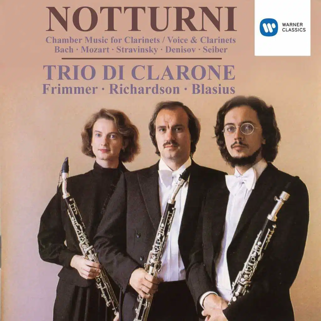 Notturni [Bach/Birtwistle, Mozart, C.P.E. Bach, Stravinsky, Denisov, Seiber]