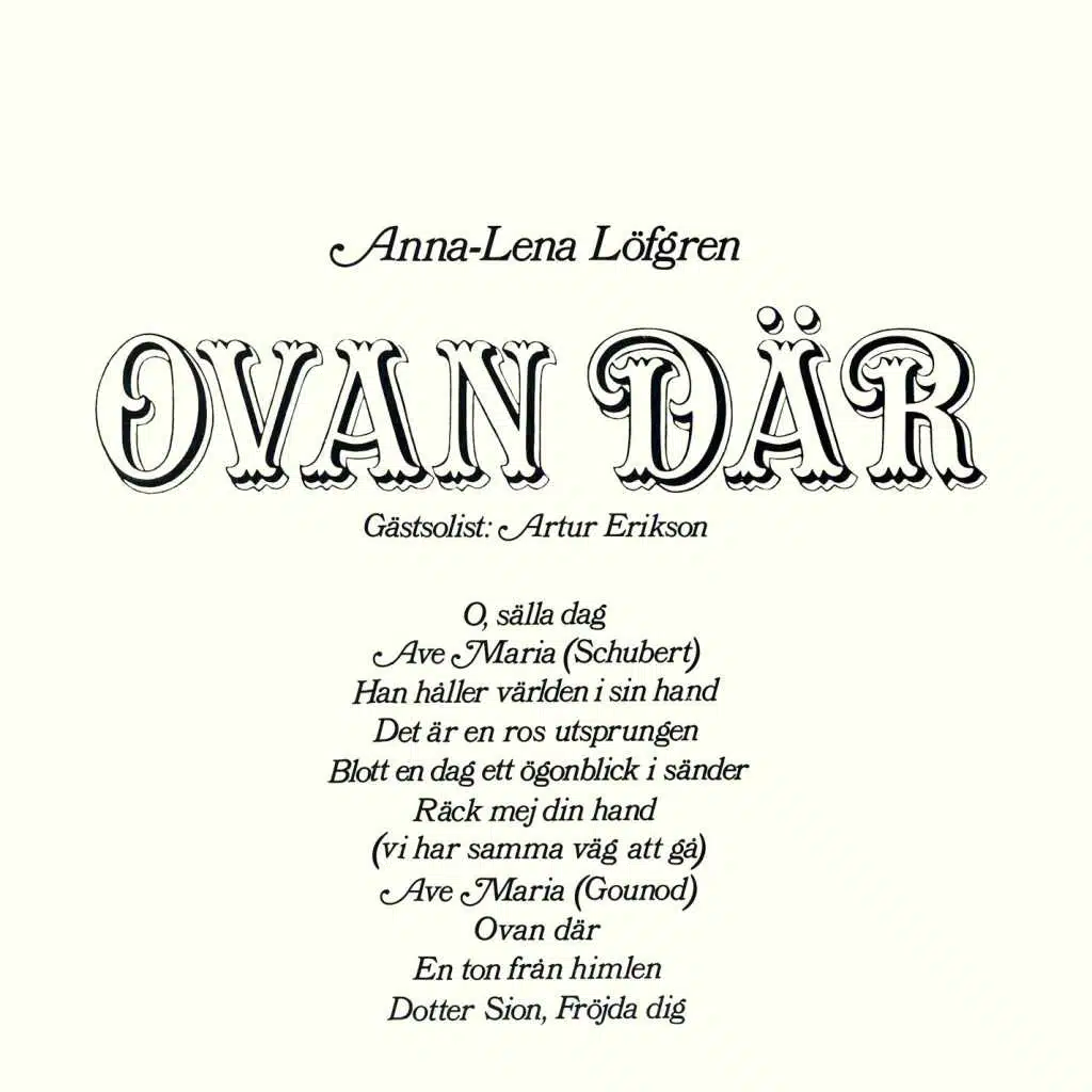 Anna-Lena Löfgren och Artur Erikson