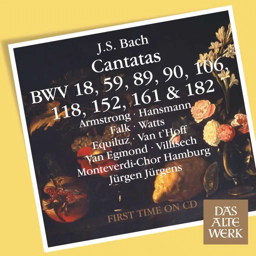 Bach: Cantatas BWV 106, 182, 152, 118, 18, 89, 90, 161, 59 (feat. Leonhardt-Consort & Monteverdi-Chor Hamburg)