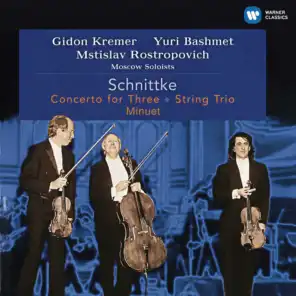 Schnittke: Concerto for Three, String Trio & Minuet (Live)