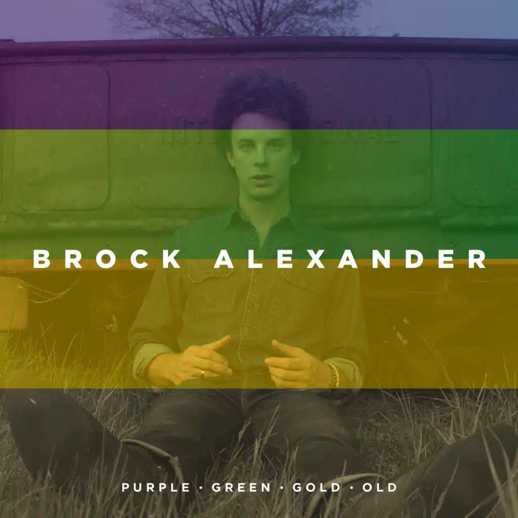 Purple, Green, Gold, Old