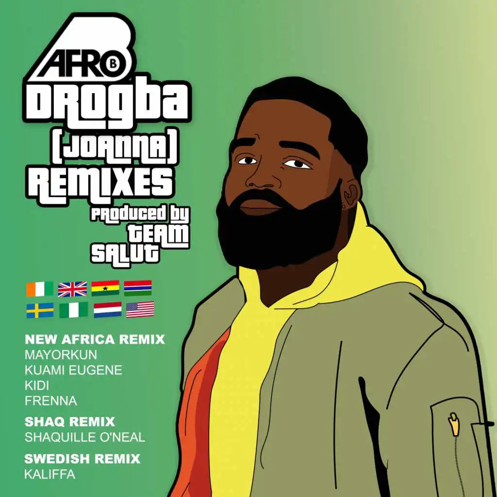 Drogba (Joanna) (New Africa Remix) [feat. Mayorkun, Kuami Eugene, Kidi & Frenna]