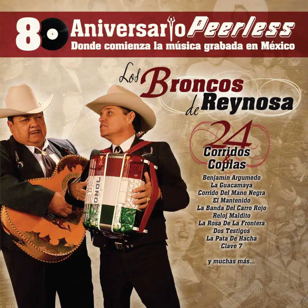 Peerless 80 Aniversario - 24 Corridos y Coplas