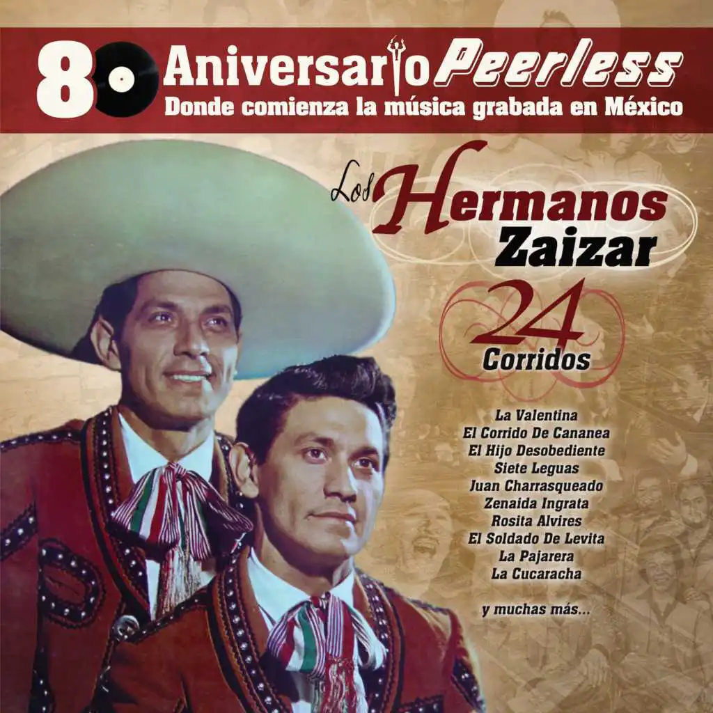 Peerless 80 Aniversario - 24 Corridos