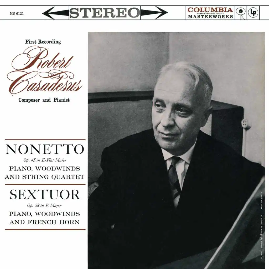 Casadesus: Nonetto, Op. 45 & Sextuor, Op. 58