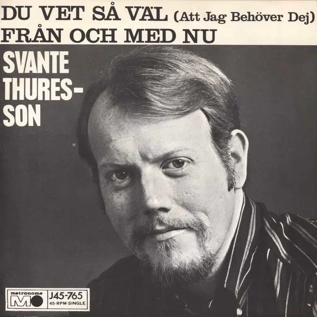 Du vet så väl (att jag behöver dig)