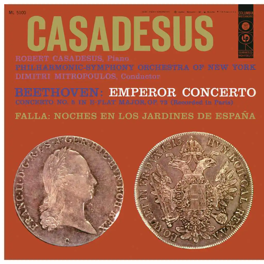 Beethoven: Piano Concerto No. 5 - Falla: Noches en los Jardines de España, IMF 8