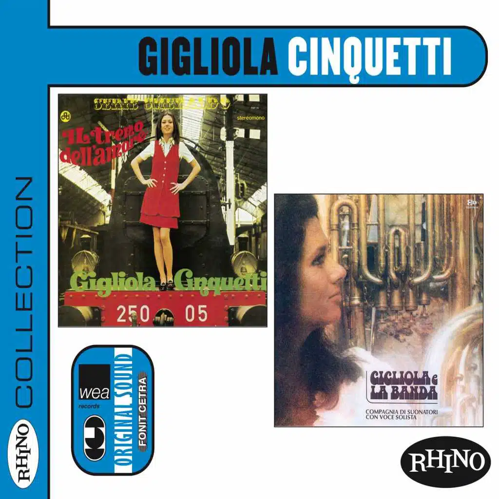 Collection: Gigliola Cinquetti [Il treno dell'amore & Gigliola e la Banda] ((2LP in 1CD))