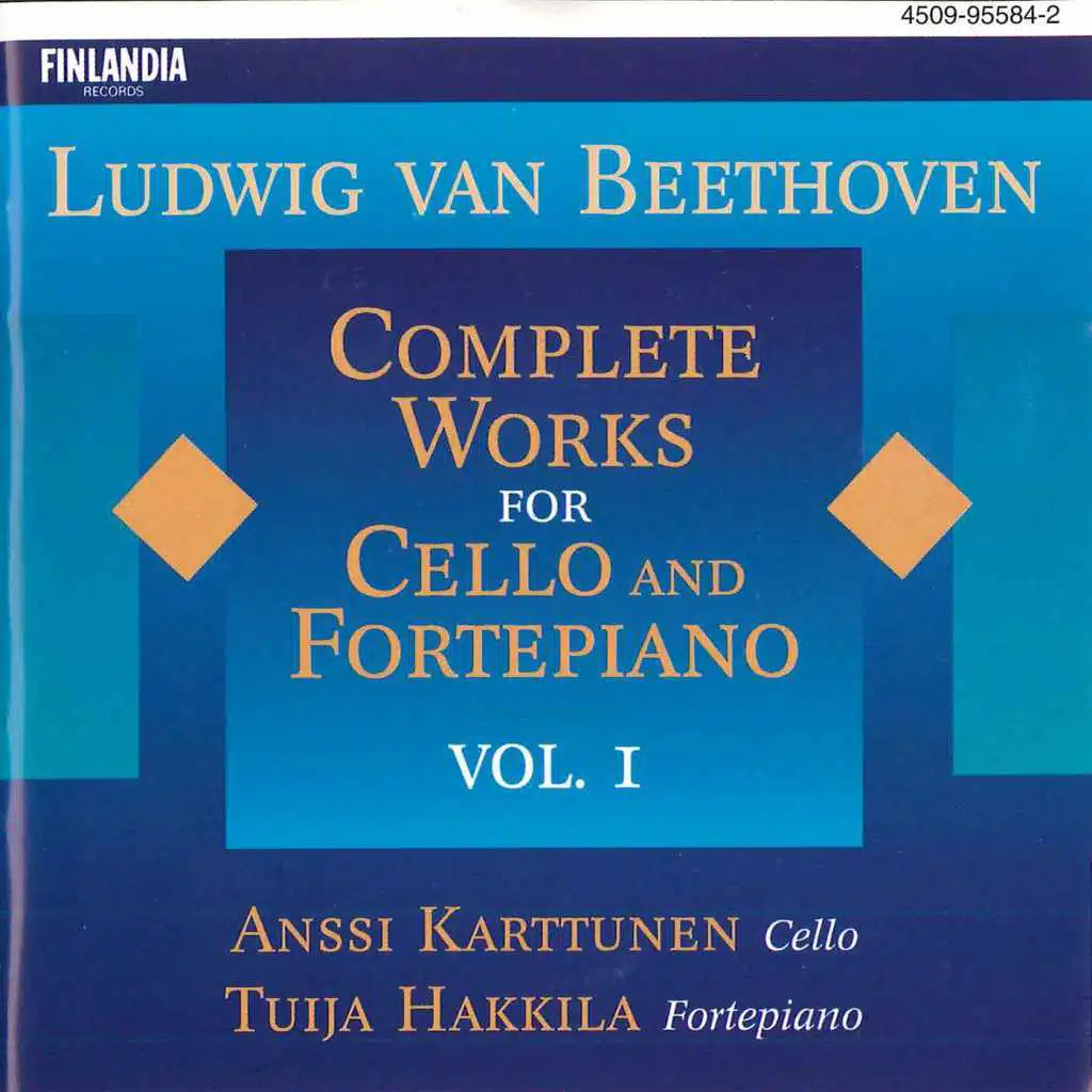 Ludwig van Beethoven : Complete Works for Cello and Fortepiano Vol. 1