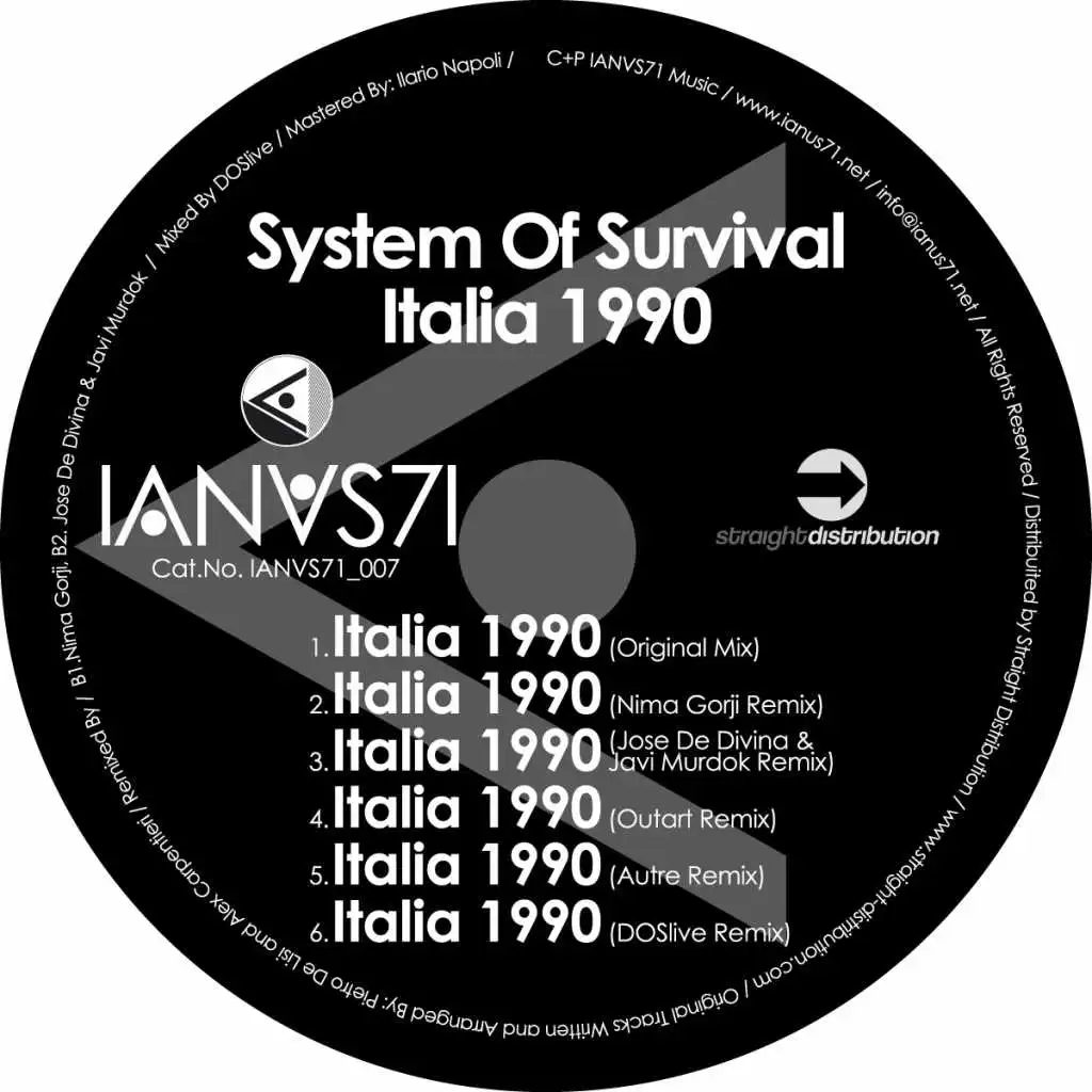 Italia 1990 (Jose De Divina & Javi Murdok Remix)