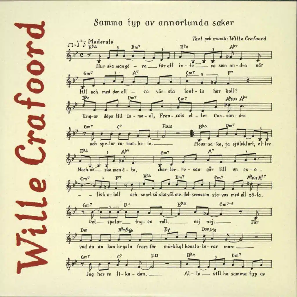 Samma typ av annorlunda saker