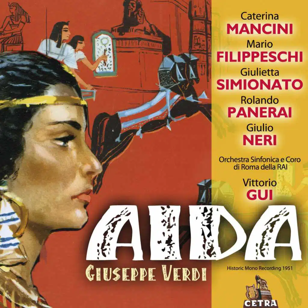 Aida : Act 1 "Se quel guerrier io fossi!... Celeste Aida" [Radamès] (feat. Mario Filippeschi & Orchestra Sinfonica di Roma della Rai)
