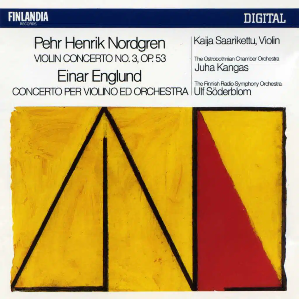 Nordgren : Violin Concerto No.3 Op.53 : I  Moderato '...me kuljemme kumpuja mustan maan...'