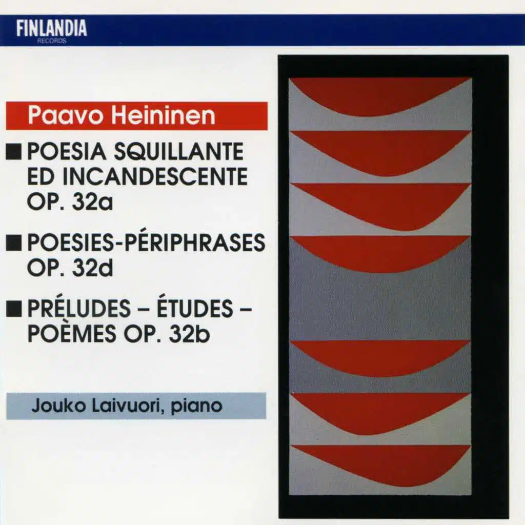 Poesia squillante ed incandescente Op.32a - Sonata per pianoforte : III Fulmineo