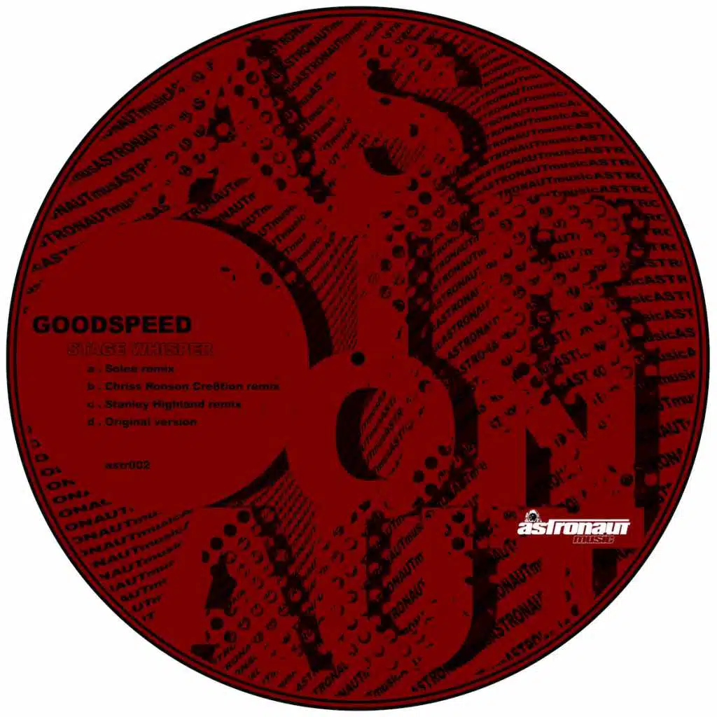 Stage Whisper (Stanley Highland Remix)