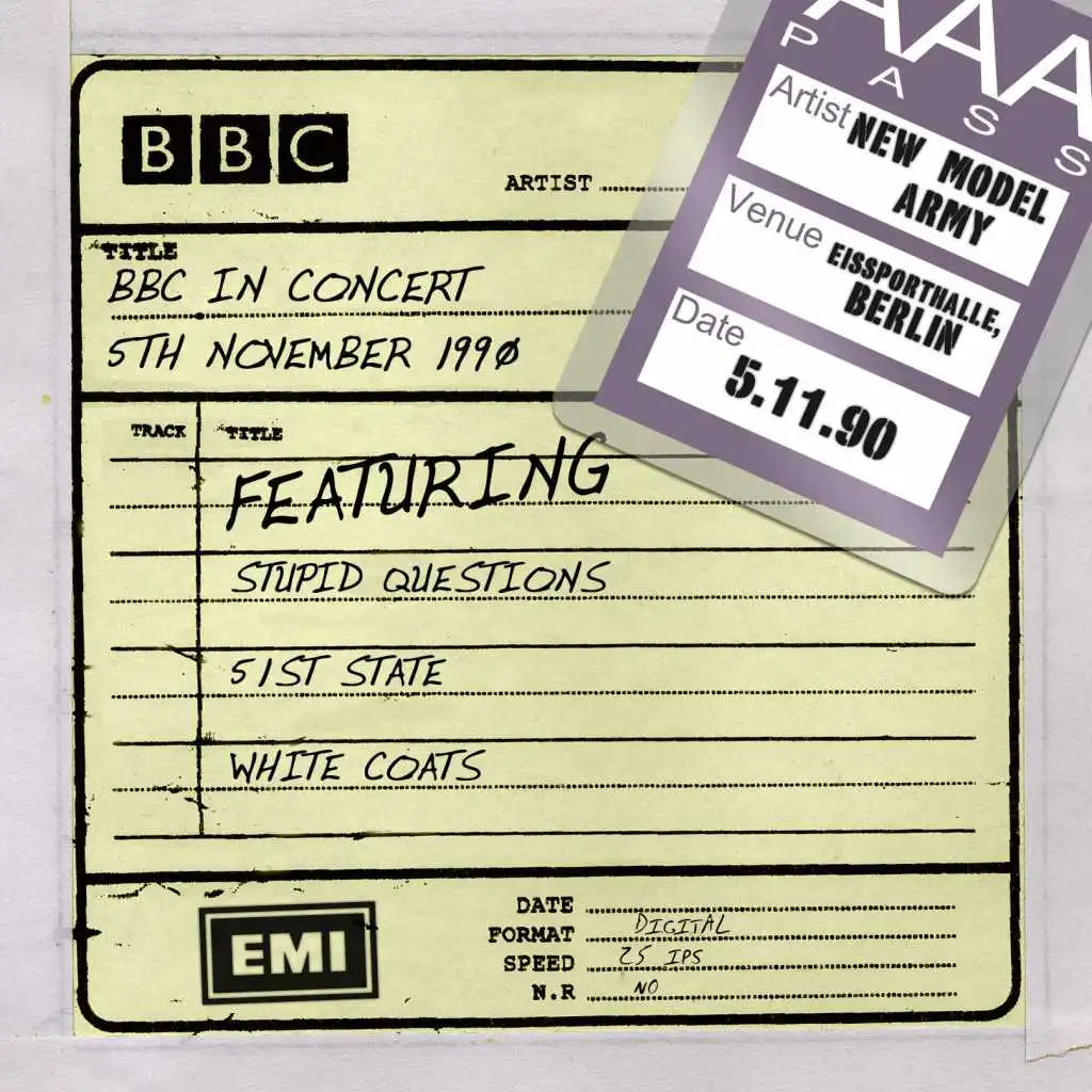 White Coats (BBC In Concert 5th Nov 1990)