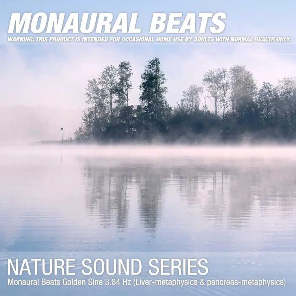 Monaural Beats Golden Sine 3.84 Hz (Liver-metaphysics & pancreas-metaphysics) 02