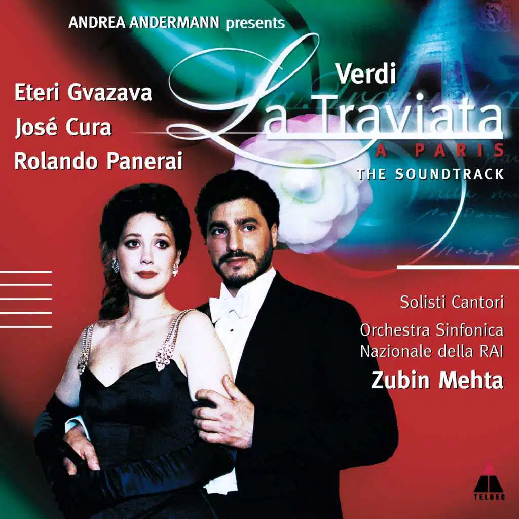 La traviata, Act 1: "Libiamo, libiamo ne'lieti calici" (Violetta, Flora, Alfredo, Gastone, Douphol, Marchese, Dottore, Chorus) [feat. Alain Gabriel, Eteri Gvazava, Giorgo Gatti, José Cura, Nicolas Rivenq, Orchestra Sinfonica Nazionale della RAI, Raphäelle Farman, Solisti Cantori & Victor García Sier