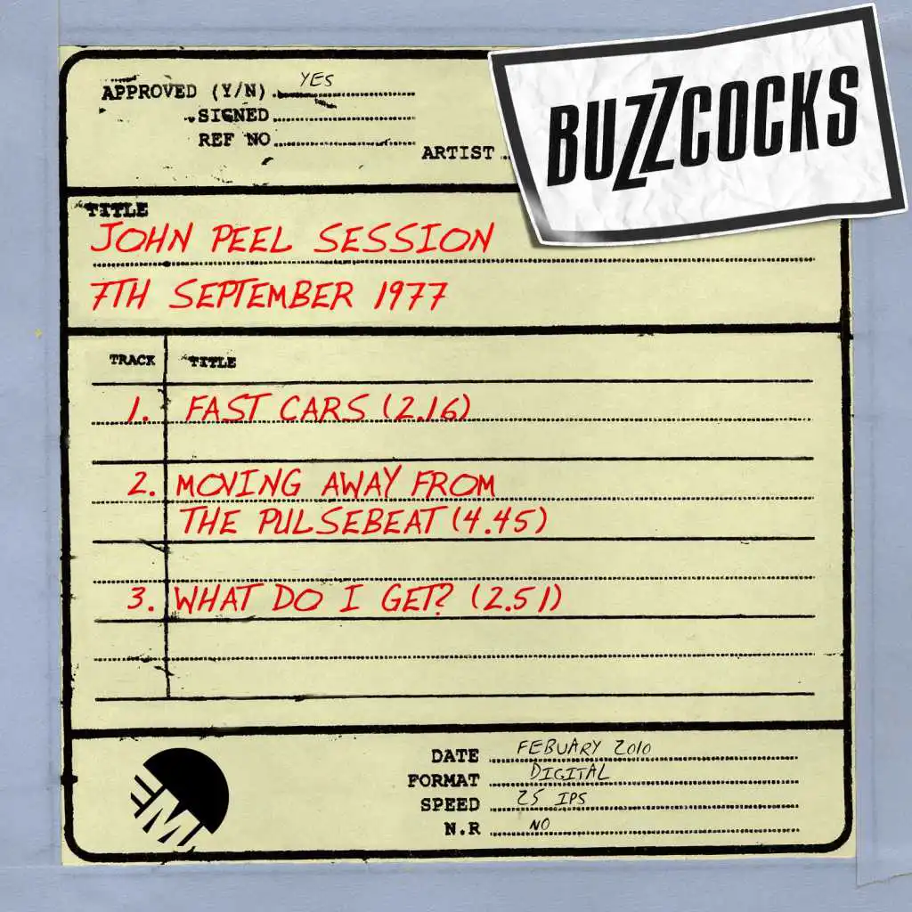 What Do I Get (John Peel Show 7th Sep 1977)