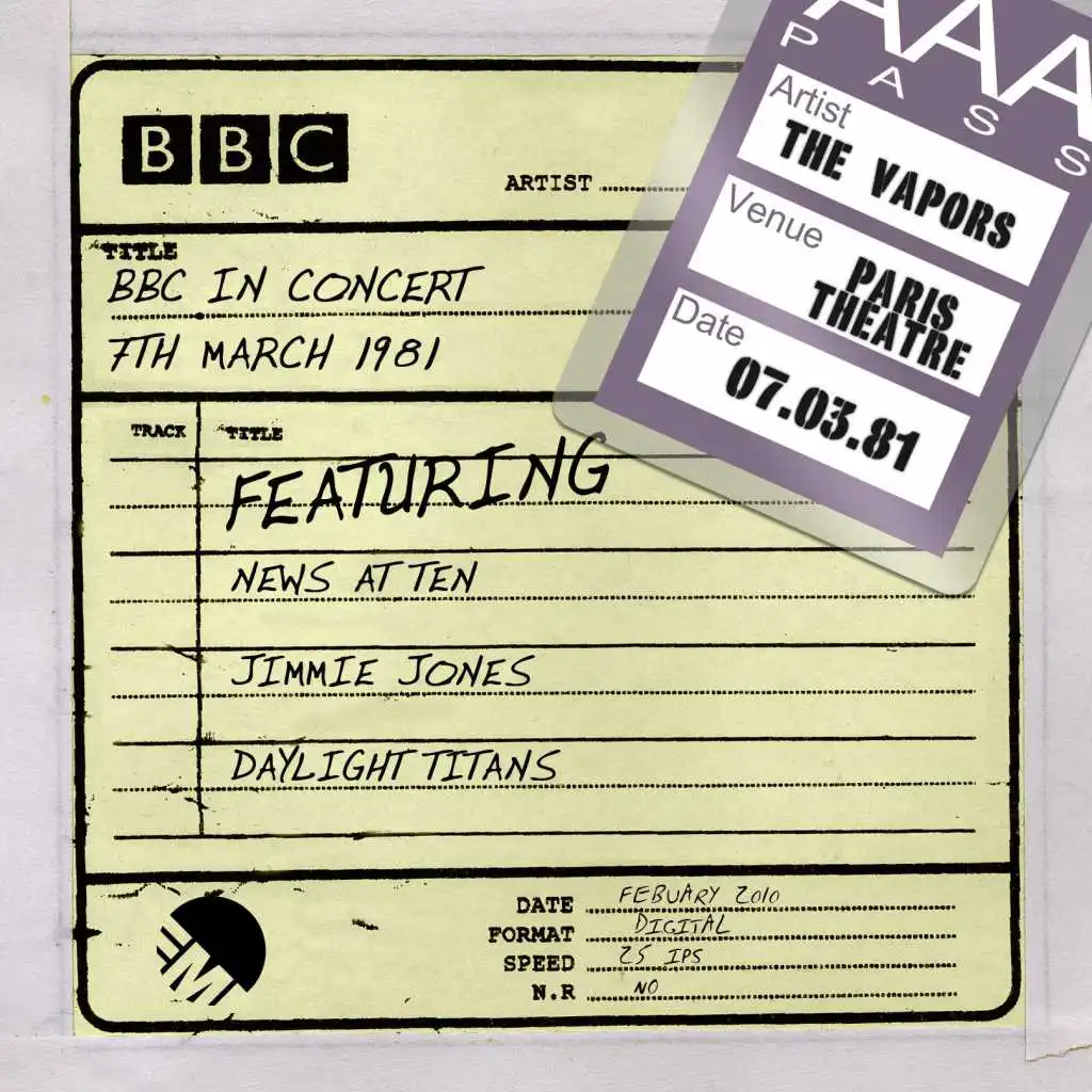 Daylight Titans (BBC In Concert 07/03/81)